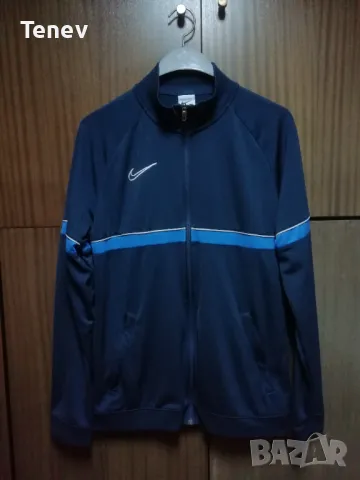 Nike оригинално ново мъжко тъмносиньо горнище размер L спортно , снимка 1 - Спортни дрехи, екипи - 49535522