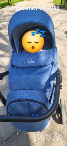 Комбинирана количка BUBA ZAZA 3 в 1., снимка 2 - Детски колички - 49877982