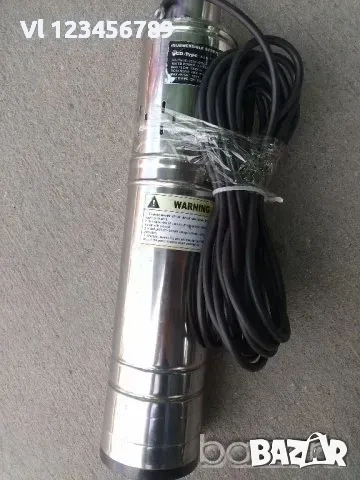 Потопяема монофазна винтова помпа за мътна вода, снимка 3 - Напояване - 53921811