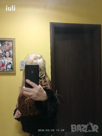 палто от естествен косъм , снимка 4 - Палта, манта - 53664643