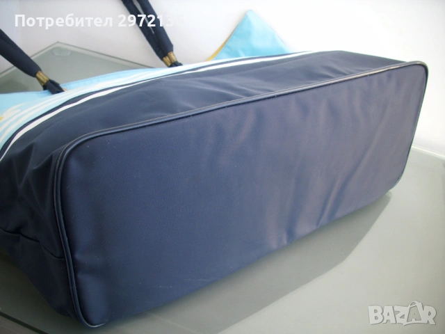 Голяма плажна чанта с цип, снимка 8 - Чанти - 53126989