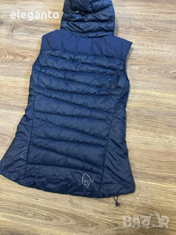 Висок клас дамско пухено елече Norrona falketind down750 Vest Women - Indigo Night , XS размер, снимка 8 - Якета - 52413518