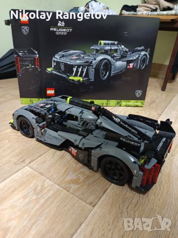 Построено Lego Peugeot Le Mans 24h 9x8 , снимка 3 - Колекции - 46146773