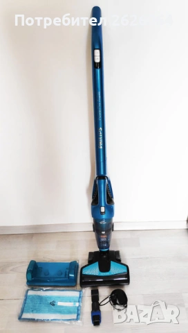 Вертикална прахосмукачка и моп PHILIPS PowerPro Aqua 3 in 1 