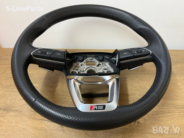 Оригинален перфориран Мулти волан Audi RS3 Ауди РС3 audi , снимка 4 - Части - 51488730