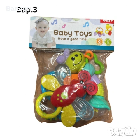 Бебешки дрънкалки, снимка 3 - Дрънкалки и чесалки - 53216198