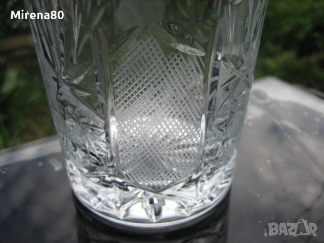 Български кристален сервиз за уиски - нов !, снимка 3 - Сервизи - 52967901