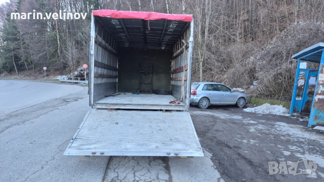 Товарен бус до 3.5 тона под наем с шофьор – падащ борд, снимка 2 - Транспорт под наем - 53654121
