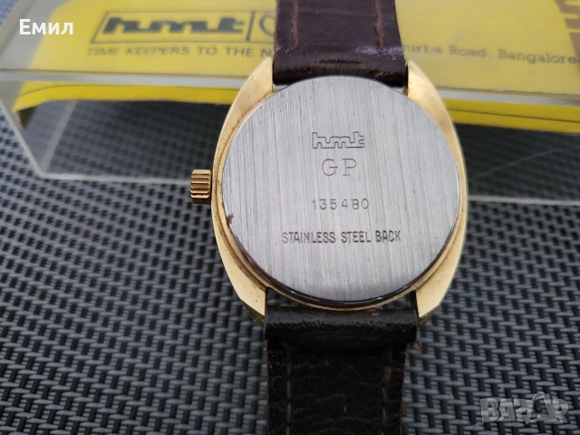 Колекционерски часовник HMT ANAND, снимка 5 - Колекции - 52855835