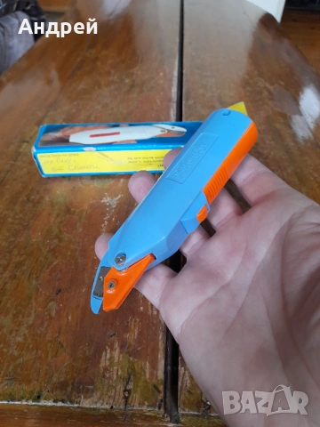 Стара електрическа ножица #3, снимка 5 - Други ценни предмети - 54230036