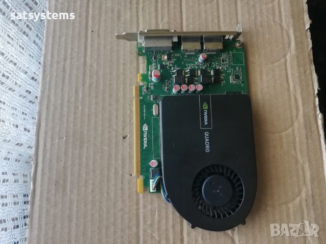 Видео карта NVidia Quadro 2000 1024MB GDDR5 128bit PCI-E, снимка 6 - Видеокарти - 46714704