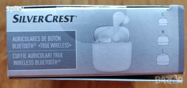 Безжични слушалки hands-free SilverCrest/СилвърКрест , снимка 3 - Слушалки, hands-free - 52943948