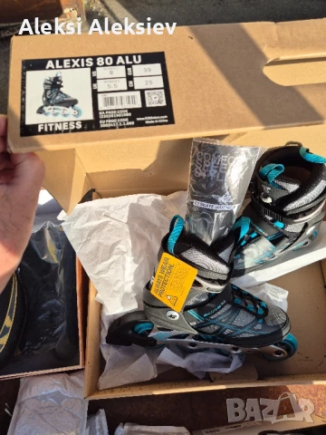 продавам чисто нови ролери К2 39 номер