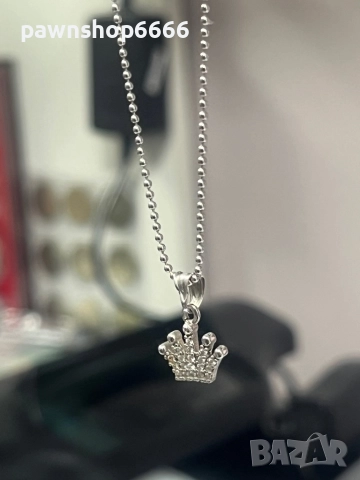 Сребърно синджирче с висулка 925