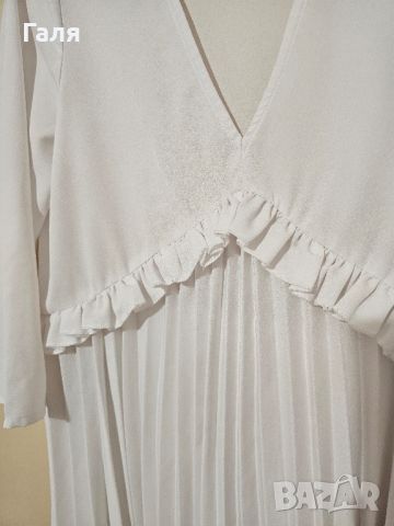 Бяла рокля ASOS, снимка 2 - Рокли - 45607616