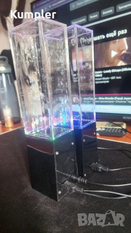 „Танцуващи фонтани“ колонки – ефектна подсветка и звук, снимка 4 - Слушалки и портативни колонки - 53384733