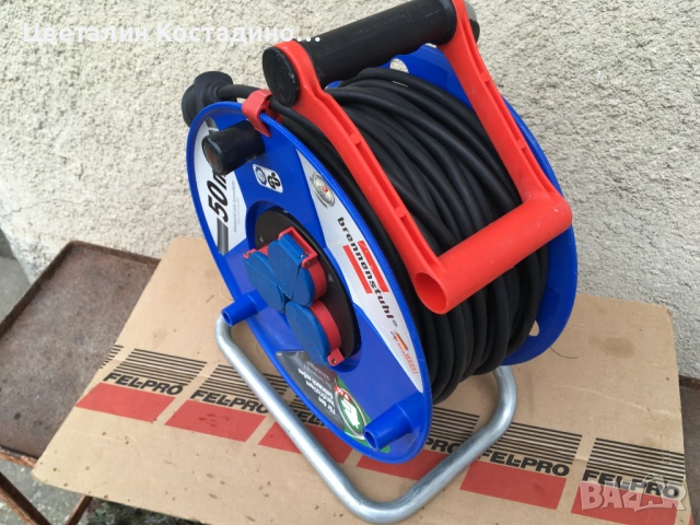 макара с удължител на марката "Brennenstuhl", снимка 5 - Други инструменти - 53943677