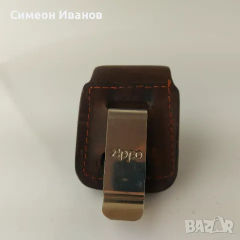 Стар кожен калъф за запалка Зипо Zippo #5673, снимка 7 - Антикварни и старинни предмети - 47879222