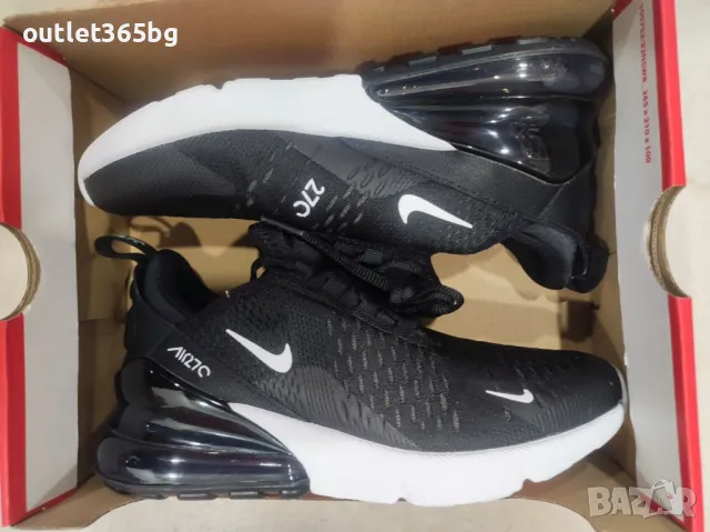 Nike - Air Max 270 943345 001 Черен номер 36.5 Оригинал Код 5055, снимка 1 - Маратонки - 48883419