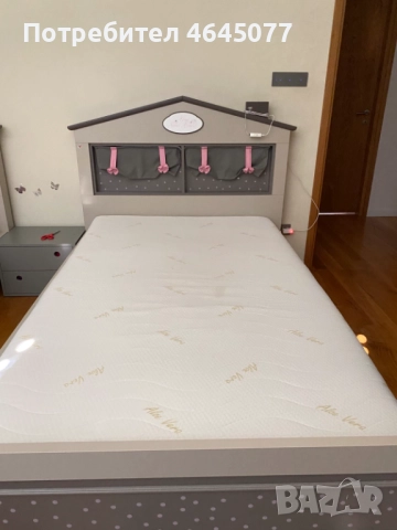 Детски гардероб и  легло, снимка 5 - Мебели за детската стая - 52337510