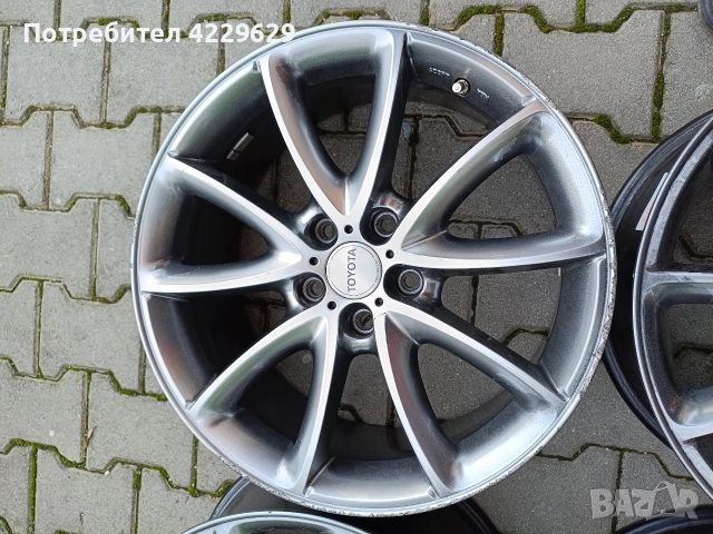 Алуминиеви джанти за Toyota 18 цола, снимка 4 - Гуми и джанти - 52921240