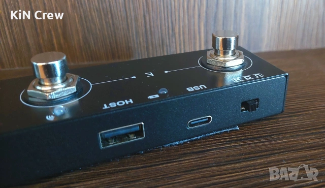 M-Wave Chocolate Plus – Wireless MIDI Foot Controller / МИДИ Педал, снимка 6 - Китари - 53597717