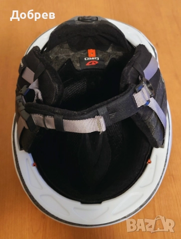 Giro каска за зимни спортове, размер М, като нова, Giro G10 M12 бяла мат, снимка 8 - Зимни спортове - 52876536