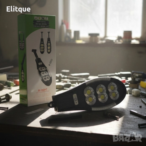 Интелигентна соларна улична лампа – 180W енергийна ефективност и яркост, снимка 2 - Друга електроника - 52739766