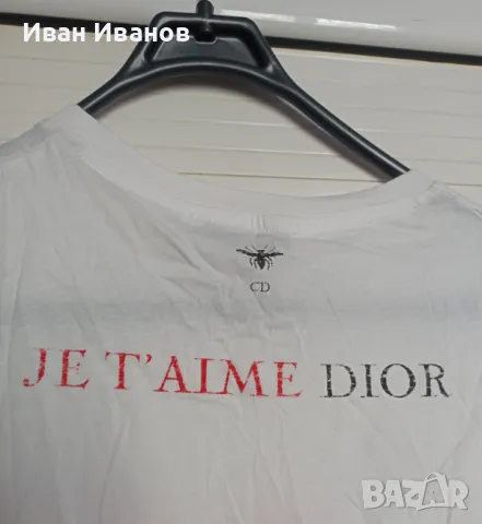 Чисто нова оригинална тениска Cristian Dior, снимка 9 - Тениски - 48737739