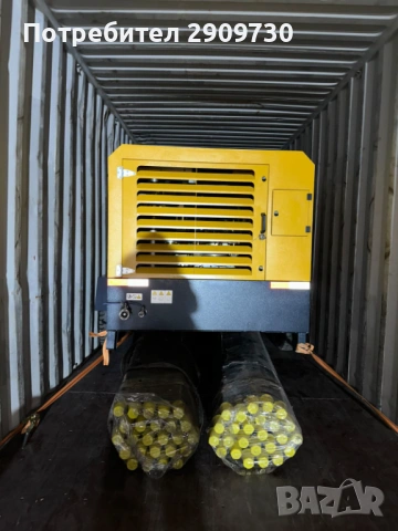 Продавам мобилен винтов компресор, снимка 10 - Други машини и части - 53291544