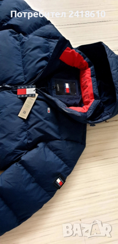 Tommy Hilfiger Mens Down Water Repellent Jacket Size 2XL НОВО! ОРИГИНАЛ! Мъжко Зимно пухено Яке!, снимка 10 - Якета - 52557013