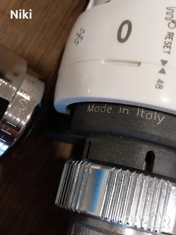 Кран с термоглава на CALEFFI долно подаване и връщане., снимка 4 - Други машини и части - 53007386