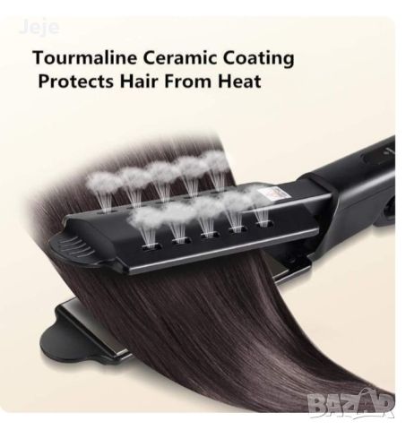 Професионална турмалинова преса за коса с йони, за всички типове коса , снимка 3 - Други - 45199789