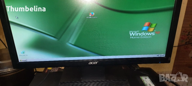 Компютър с ХР + монитор, снимка 2 - За дома - 53907916