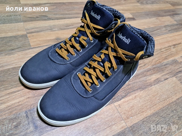 Timnerland-кожени шити висоли обувли 46 номер