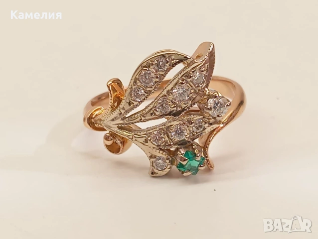 Руско злато , снимка 2 - Пръстени - 53703557