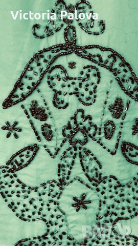 Красива блуза  SOUL REBEL индийски памук с мъниста, снимка 10 - Ризи - 50549498