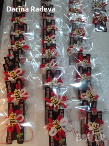 Брошки мартенички за градина, снимка 3 - Други - 53375892