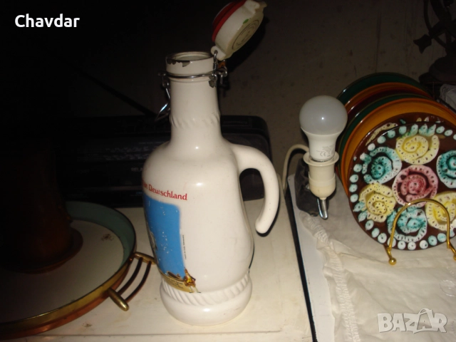 Порцеланови немски големи бутилки, снимка 7 - Антикварни и старинни предмети - 52570134