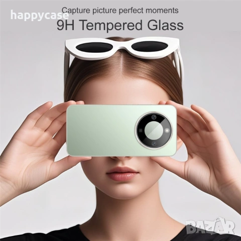 Honor Magic 8 Lite / 8 Pro / 3D 9H Стъклен протектор за камера, снимка 5 - Фолия, протектори - 52632173