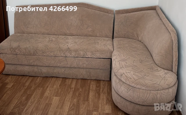 Ъглов диван, снимка 2 - Дивани и мека мебел - 51423704