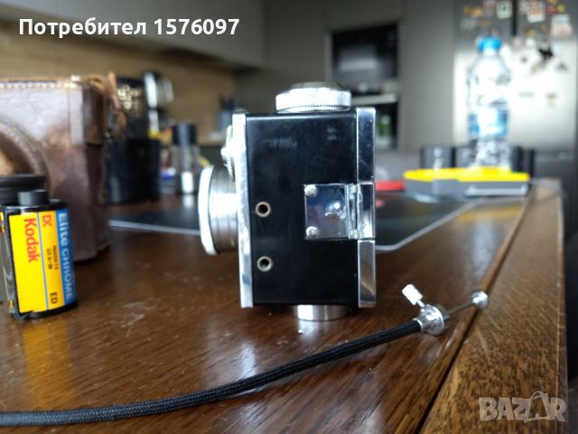 Сервизиран и тестван с филм телеметричен фотоапарат Argus C3 - тухличката от 1939г. (2) с филм, снимка 2 - Фотоапарати - 45873303