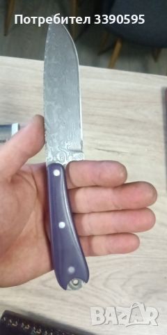 ръчно изработен нож, снимка 2 - Ножове - 45654418
