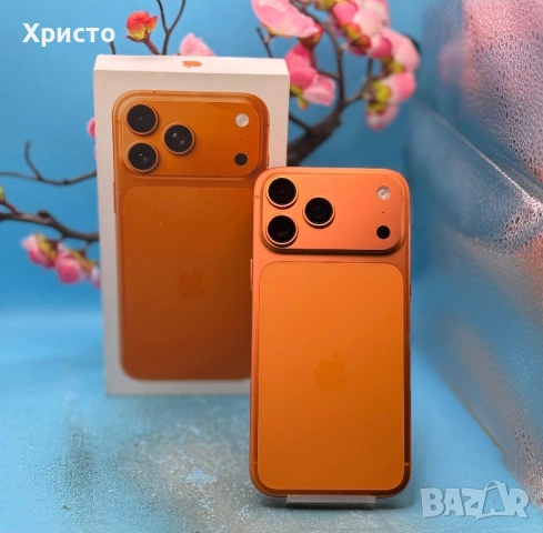 ГАРАНЦИОНЕН!!! Apple iPhone 17 Pro Max, 512GB, 5G, Cosmic Orange + подарък оригинален адаптер Apple , снимка 5 - Apple iPhone - 54229556