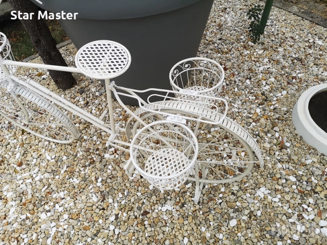 Градинско Колело Цветарник, снимка 9 - Градински мебели, декорация  - 51879533