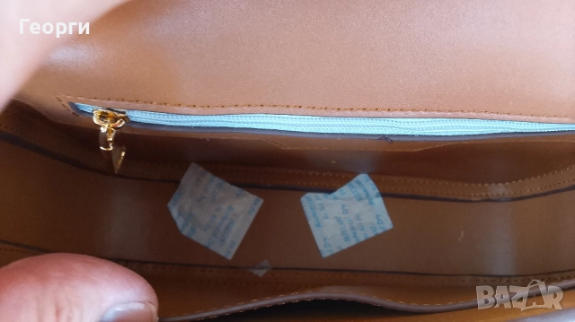 Нова дамска чанта от естествена кожа, снимка 3 - Чанти - 52491984
