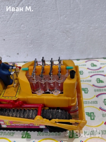 стара ламаринена играчка от 70те, снимка 7 - Антикварни и старинни предмети - 52799480