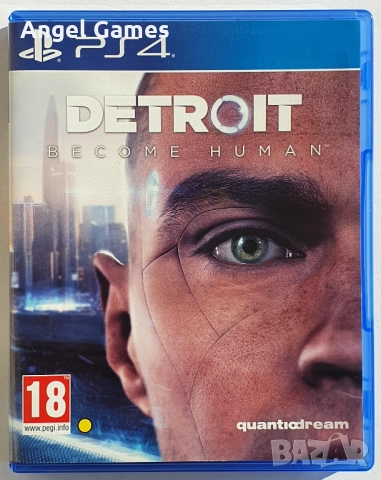 Detroit Become Human PS4 Playstation 4 Плейстейшън 5 PS5 PS диск игра