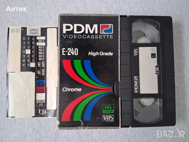Лот Видеокосети VHS Dynamex E 240 Sony E - 60 Неразпечатани ВASF VCC 480, снимка 2 - Колекции - 54139324