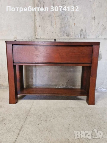 Конзола/аудио шкаф и зработен (изцяло от масив) , снимка 4 - Шкафове - 51422093